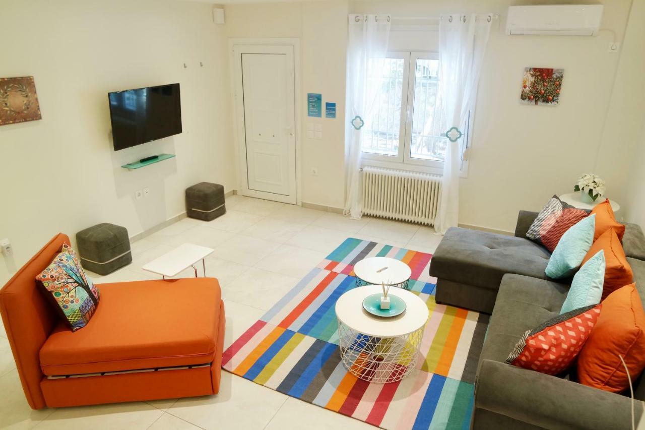 Design Apartment In The City Of Athene Buitenkant foto